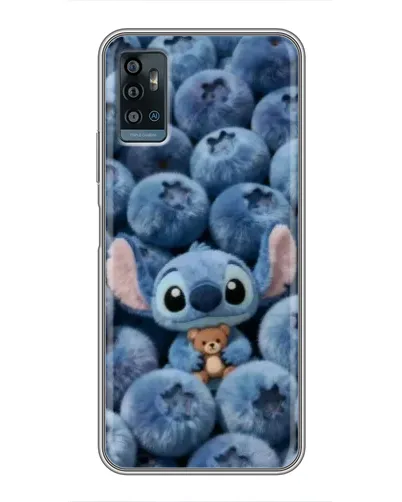 Чохол для ZTE Blade A71 з картинкою «Стіч та лохина»