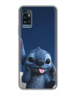 Чехол для ZTE Blade A71 с картинкой «Стич в облаках» Чехол для ZTE Blade A71 с картинкой «Стич в облаках»