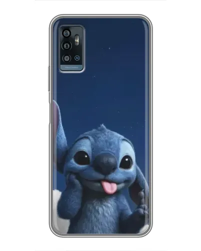 Чохол для ZTE Blade A71 з картинкою «Стіч у хмарах»