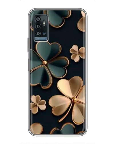 Чехол для ZTE Blade A71 с картинкой «Клевер в золоте» Чехол для ZTE Blade A71 с картинкой «Клевер в золоте»