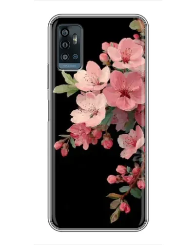 Чехол для ZTE Blade A71 с картинкой «Розовая ветка сакуры» Чехол для ZTE Blade A71 с картинкой «Розовая ветка сакуры»