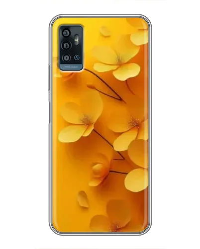 Чехол для ZTE Blade A71 с картинкой «Золотые лепестки» Чехол для ZTE Blade A71 с картинкой «Золотые лепестки»