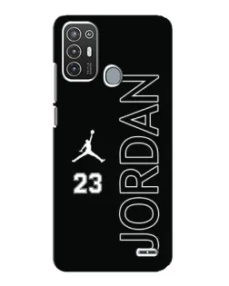Чохол для ZTE Blade A72 з картинкою «Jordan Vertical»
