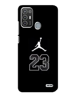 Чохол для ZTE Blade A72 з картинкою «Jordan Flight 23»