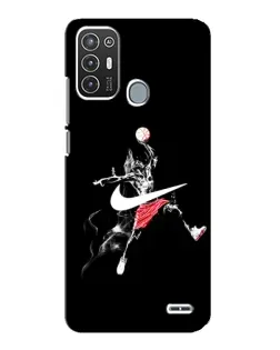 Чохол для ZTE Blade A72 з картинкою «Jordan Jumpman»