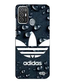 Чохол для ZTE Blade A72 з картинкою «Adidas Trefoil Blue»