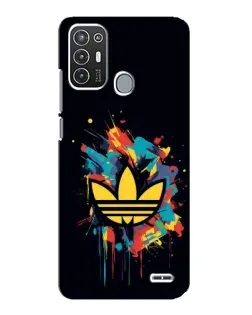 Чохол для ZTE Blade A72 з картинкою «Adidas Splash»