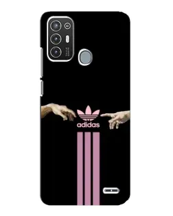Чехол для ZTE Blade A72 с картинкой «Adidas Hands»