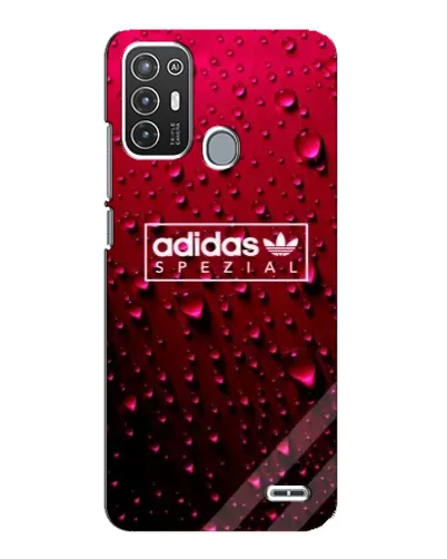 Чехол для ZTE Blade A72 с картинкой «Adidas Gold Marble»