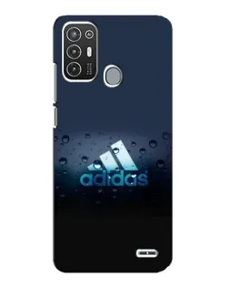 Чехол для ZTE Blade A72 с картинкой «Adidas Water Drops»