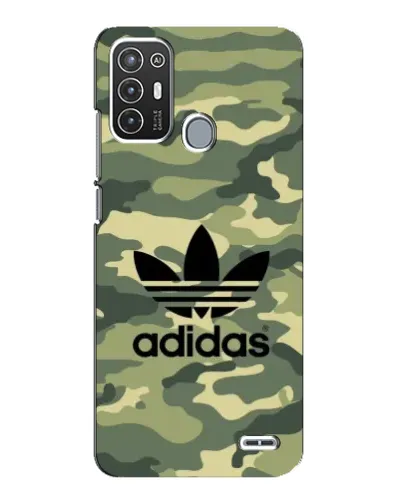 Чехол для ZTE Blade A72 с картинкой «Милитари стиль Adidas»
