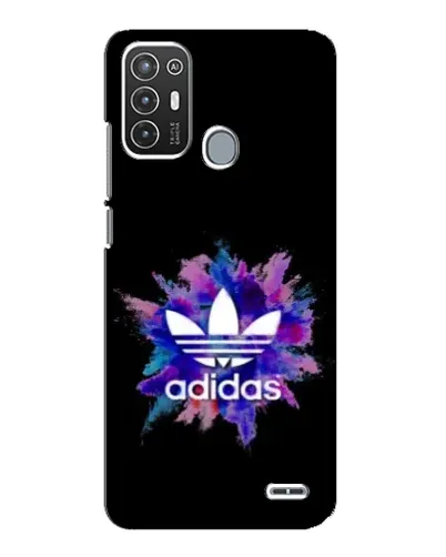 Чехол для ZTE Blade A72 с картинкой «Взрыв красок Adidas»
