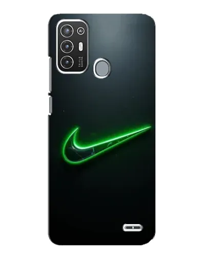 Чехол для ZTE Blade A72 с картинкой «Неоновый контур Nike» Чехол для ZTE Blade A72 с картинкой «Неоновый контур Nike»