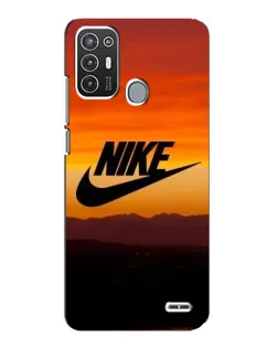 Чехол для ZTE Blade A72 с картинкой «Nike — вечерний горизонт»