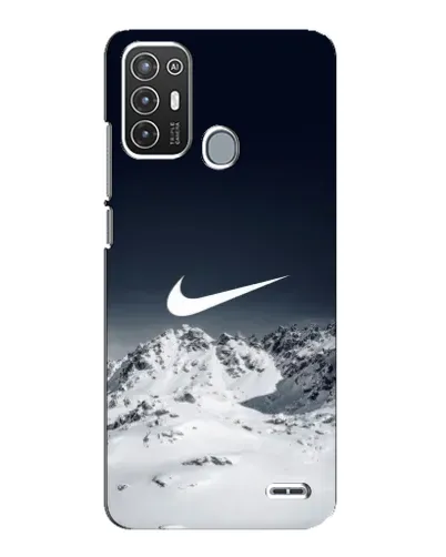 Чехол для ZTE Blade A72 с картинкой «Nike — зимние горы» Чехол для ZTE Blade A72 с картинкой «Nike — зимние горы»