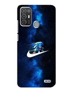 Чехол для ZTE Blade A72 с картинкой «Звездный путь Nike»