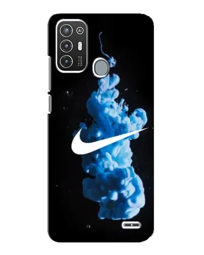 Чехол для ZTE Blade A72 с картинкой «Nike и синий дым» Чехол для ZTE Blade A72 с картинкой «Nike и синий дым»