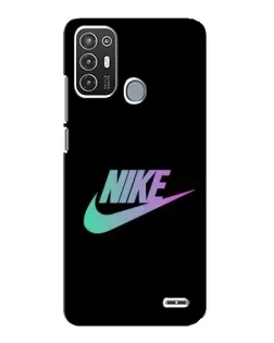 Чехол для ZTE Blade A72 с картинкой «Nike — городская ночь»