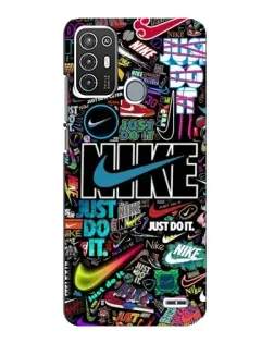 Чохол для ZTE Blade A72 з картинкою «Яскравий колаж Nike» Чохол для ZTE Blade A72 з картинкою «Яскравий колаж Nike»
