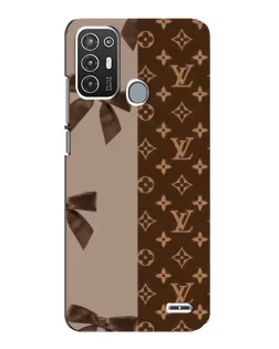 Чехол для ZTE Blade A72 с картинкой «Louis Vuitton — банты»