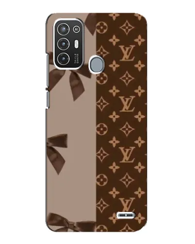 Чехол для ZTE Blade A72 с картинкой «Louis Vuitton — банты»