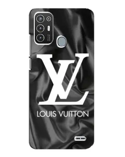 Чехол для ZTE Blade A72 с картинкой «Шелковый Louis Vuitton»