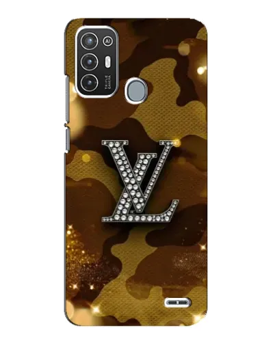 Чехол для ZTE Blade A72 с картинкой «Камуфляжный Louis Vuitton»