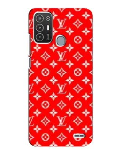 Чехол для ZTE Blade A72 с картинкой «Яркий паттерн LV»