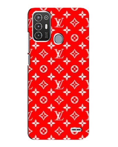 Чехол для ZTE Blade A72 с картинкой «Яркий паттерн LV»