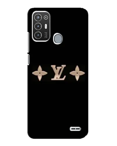 Чехол для ZTE Blade A72 с картинкой «Louis Vuitton — минимализм»