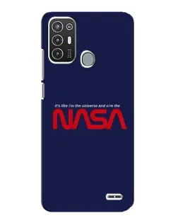 Чехол для ZTE Blade A72 с картинкой «NASA — глубокий космос»