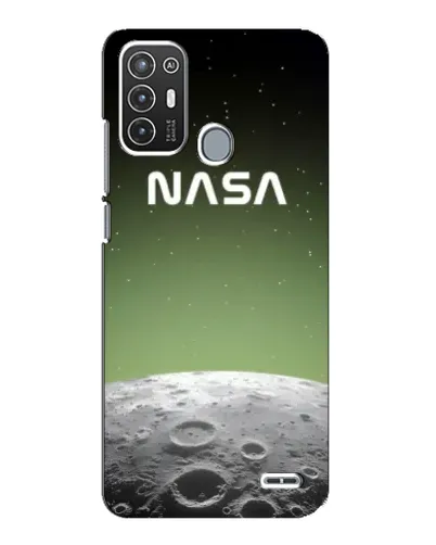 Чехол для ZTE Blade A72 с картинкой «NASA — лунный градиент»