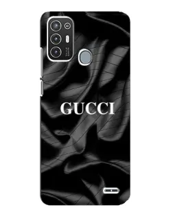 Чохол для ZTE Blade A72 з картинкою «Gucci — шовкові хвилі»