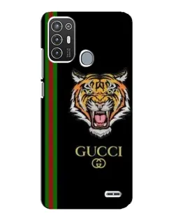 Чохол для ZTE Blade A72 з картинкою «Тигр Gucci»