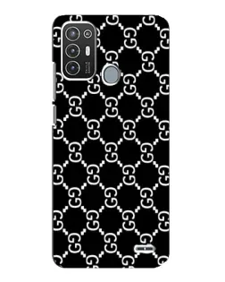 Чохол для ZTE Blade A72 з картинкою «Gucci — сітчастий паттерн»