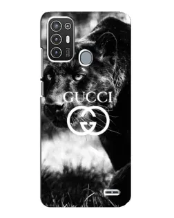 Чехол для ZTE Blade A72 с картинкой «Gucci — дикая природа»