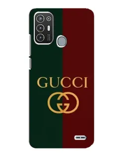 Чехол для ZTE Blade A72 с картинкой «Gucci — темно-зеленый градиент»