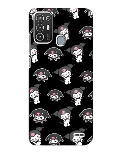 Чехол для ZTE Blade A72 с картинкой «Черный паттерн Kuromi» Чехол для ZTE Blade A72 с картинкой «Черный паттерн Kuromi»