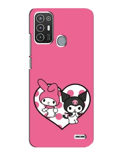 Чехол для ZTE Blade A72 с картинкой «Kuromi и My Melody» Чехол для ZTE Blade A72 с картинкой «Kuromi и My Melody»