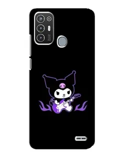 Чехол для ZTE Blade A72 с картинкой «Электрическая Kuromi»
