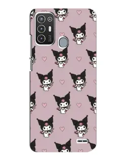 Чехол для ZTE Blade A72 с картинкой «Kuromi — ночной сон»