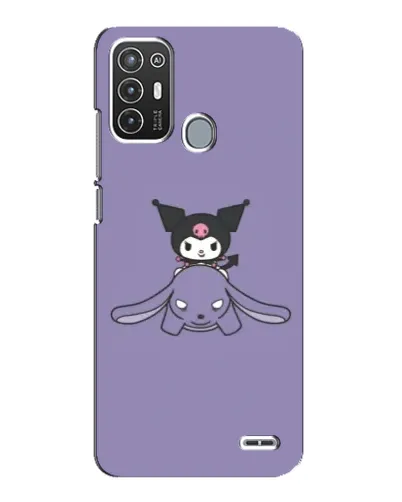 Чехол для ZTE Blade A72 с картинкой «Kuromi на лиловом фоне» Чехол для ZTE Blade A72 с картинкой «Kuromi на лиловом фоне»