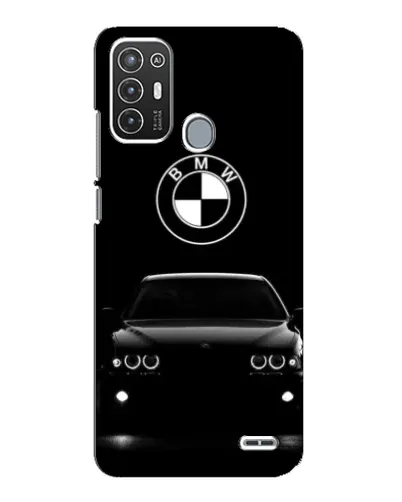 Чехол для ZTE Blade A72 с картинкой «BMW — взгляд из темноты»