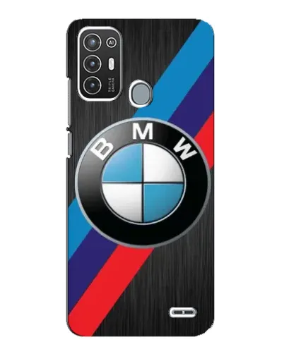 Чехол для ZTE Blade A72 с картинкой «BMW M-stripes стиль»