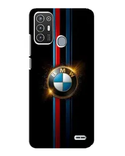 Чехол для ZTE Blade A72 с картинкой «BMW M-Power неон»