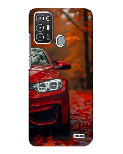 Чехол для ZTE Blade A72 с картинкой «Осенняя BMW M4»