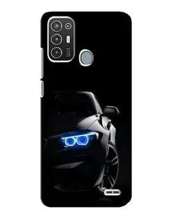 Чехол для ZTE Blade A72 с картинкой «BMW — ночной взгляд»