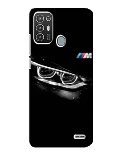 Чехол для ZTE Blade A72 с картинкой «BMW — взгляд тигра»