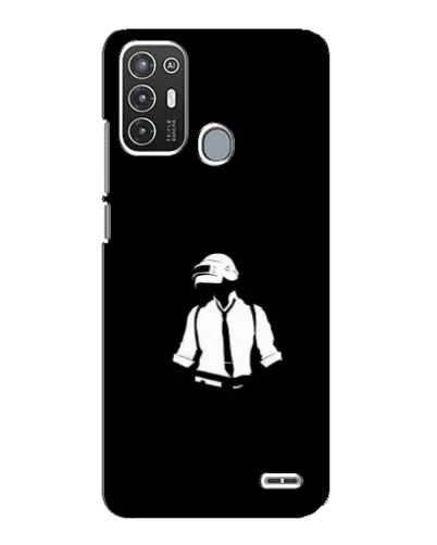 Чехол для ZTE Blade A72 с картинкой «PUBG — белый шлем» Чехол для ZTE Blade A72 с картинкой «PUBG — белый шлем»