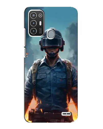 Чехол для ZTE Blade A72 с картинкой «PUBG — реалистичный герой» Чехол для ZTE Blade A72 с картинкой «PUBG — реалистичный герой»